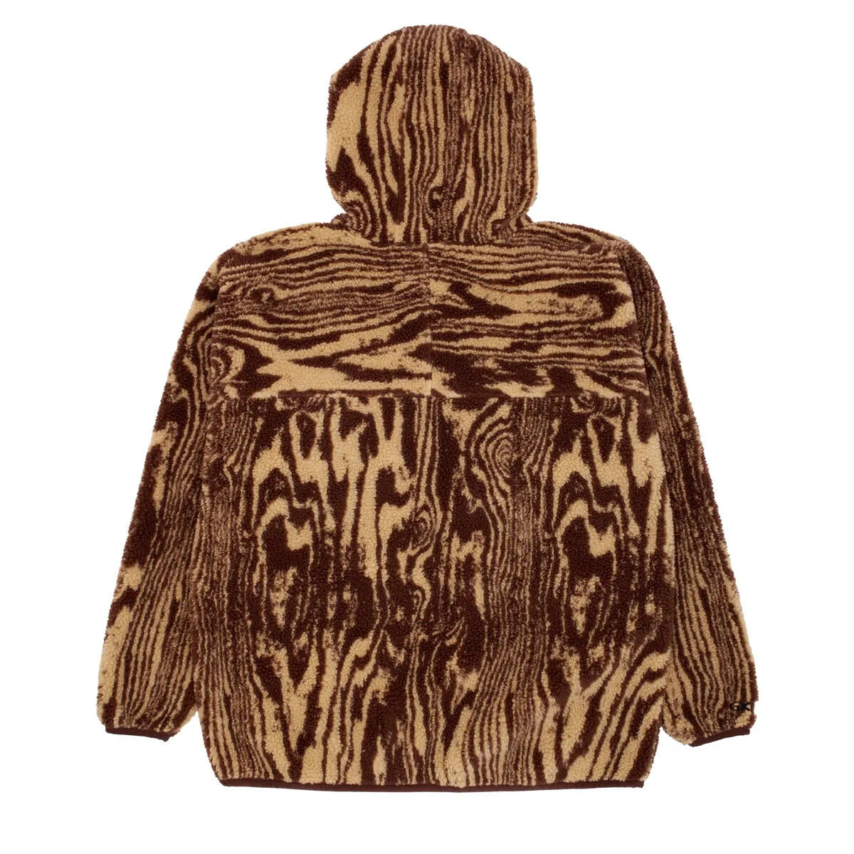 GX1000 Hooded Sherpa Jacket Brown - ARROW & BEAST