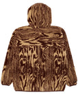 GX1000 Hooded Sherpa Jacket Brown - ARROW & BEAST