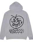 GX1000 Face Plant Hoodie Heather Grey - ARROW & BEAST