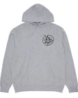 GX1000 Face Plant Hoodie Heather Grey - ARROW & BEAST