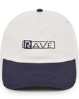 Rave Skateboards - RAVE X RAVE GROUP TRUCKER CAP OFF WHITE/NAVY - OFF WHITE / NAVY - ARROW & BEAST