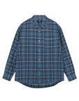 Stüssy Beach Plaid Shirt Blue