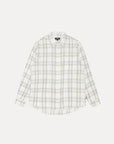 Stüssy Beach Plaid Shirt Off-White