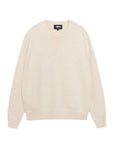 Stüssy Handwritten Sweater Natural - ARROW & BEAST