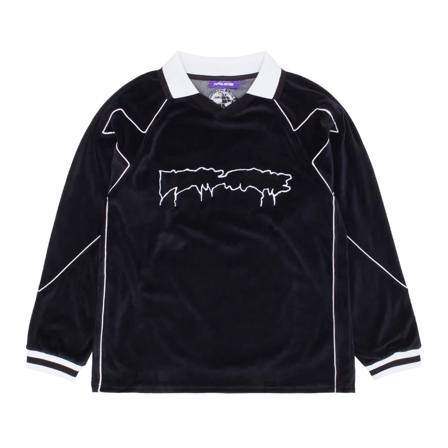 Fucking Awesome Velour Soccer Jersey Black