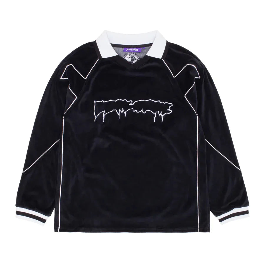 トップス FUCKING AWESOME Velour Soccer Jersey Fucking Awesome Velour Soccer Jersey Black – ARROW & BEAST