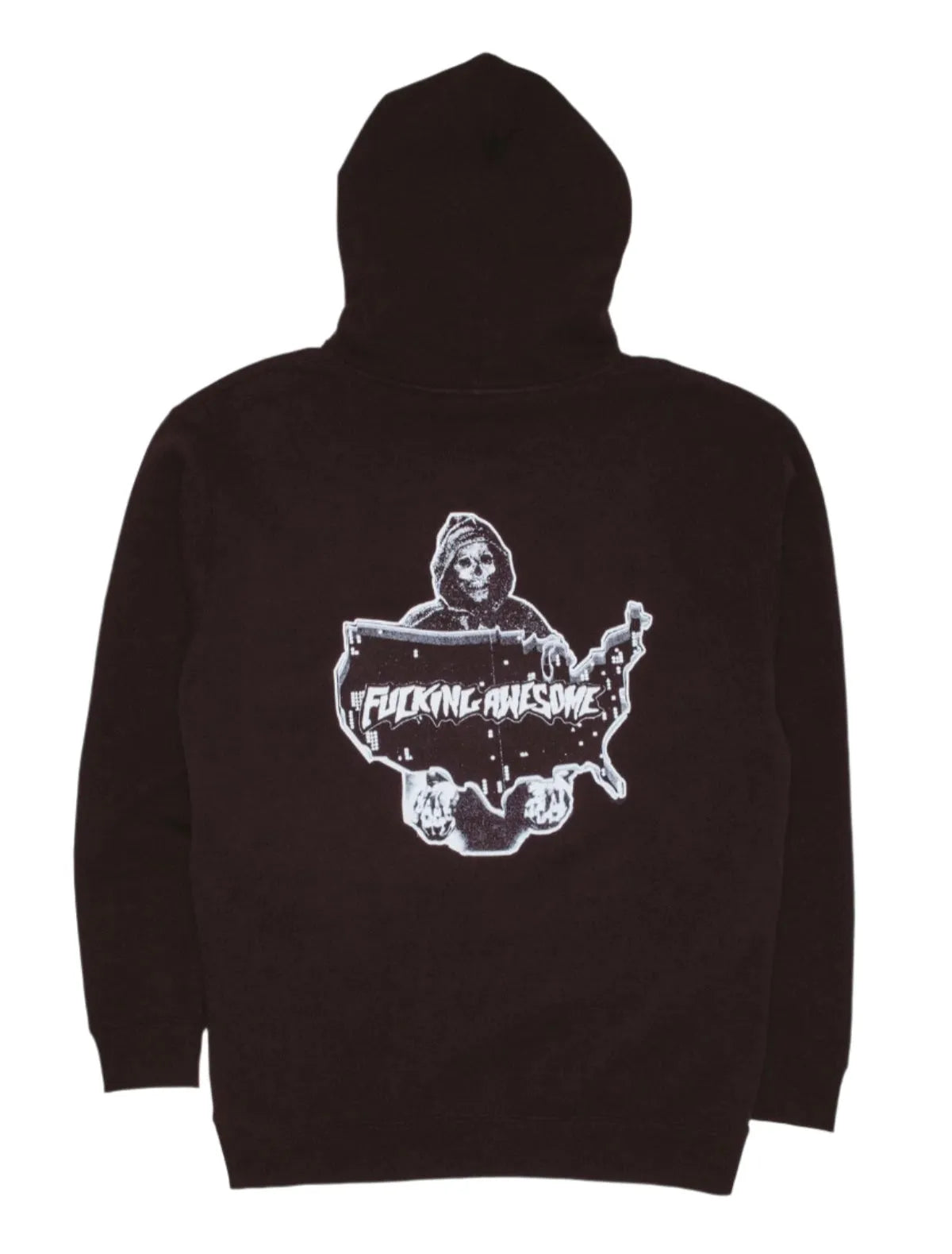 Fucking Awesome 14th Century Zip Hoodie Black - ARROW & BEAST