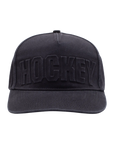 Hockey Skateboards Embossed Hat Black - ARROW & BEAST