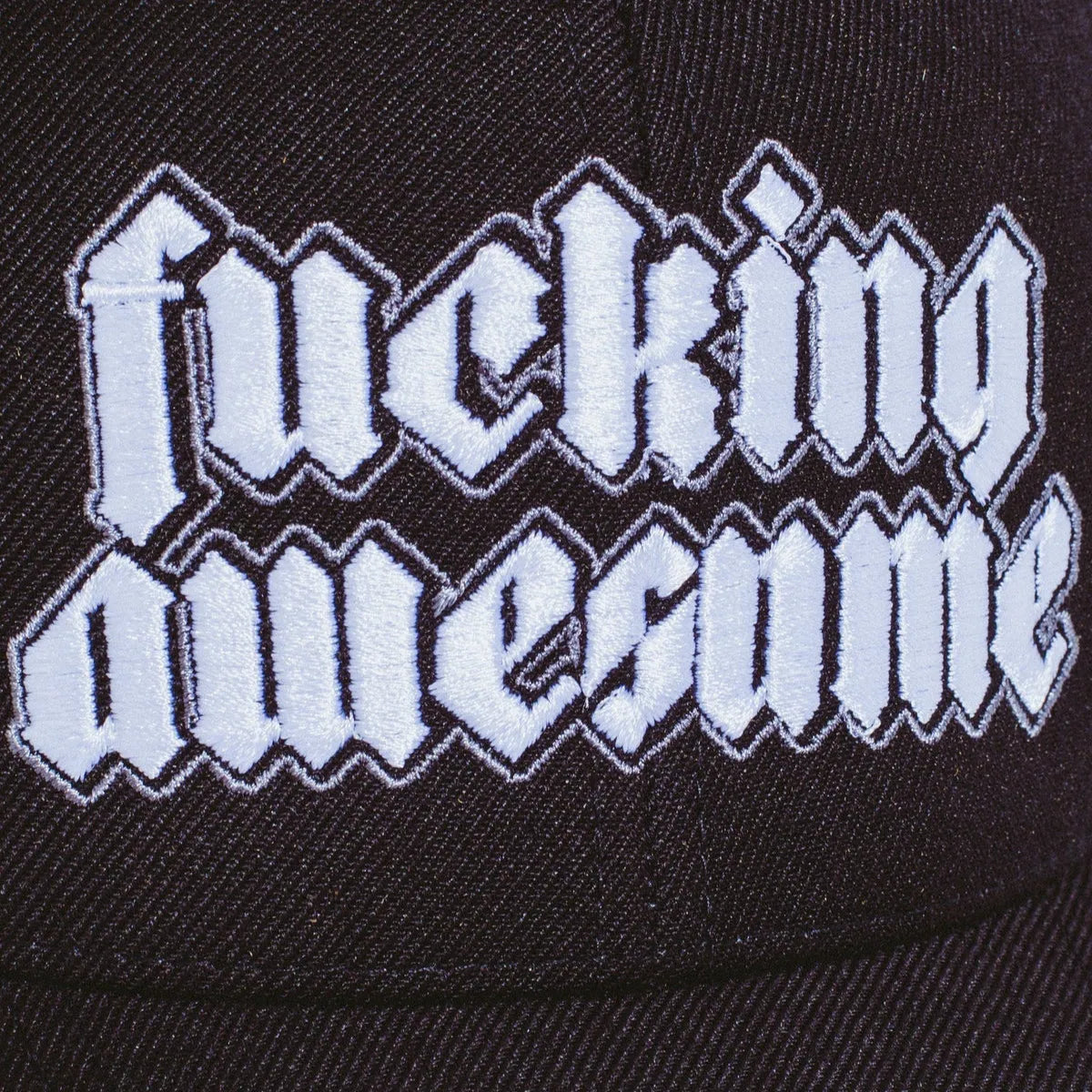 Fucking Awesome Nightmare Snapback Black - ARROW & BEAST
