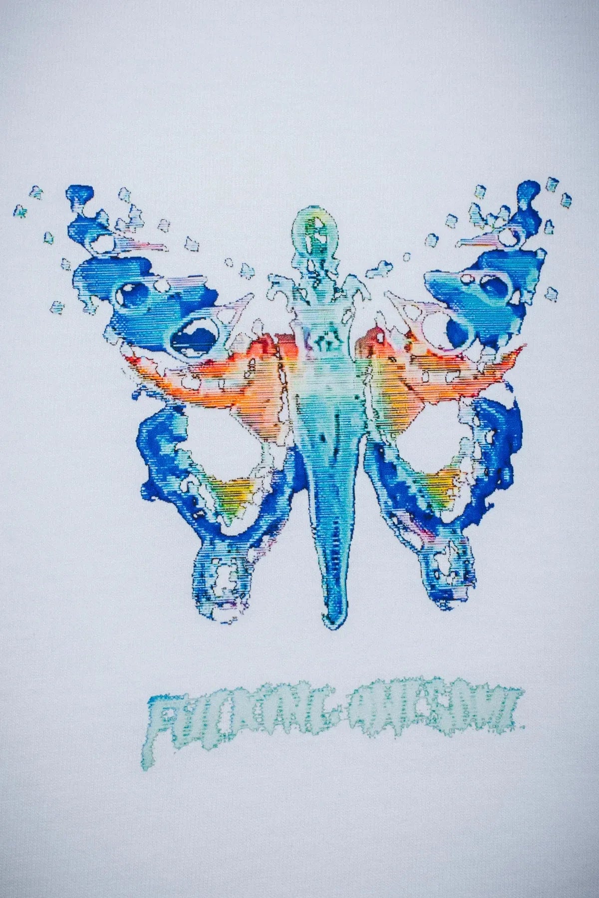 Fucking Awesome Butterfly Short Sleeve Tee White - ARROW & BEAST