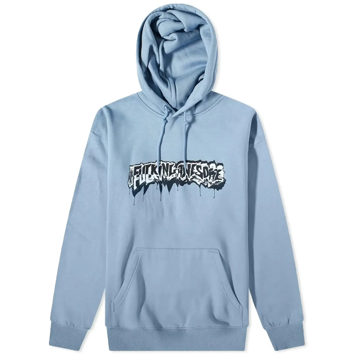 *新作アイテム23'* Fucking Awesome Dill Cut Up Logo Hoodie Fucking Awesome - Dill Cut Up Logo Hoodie - Dusty Blue