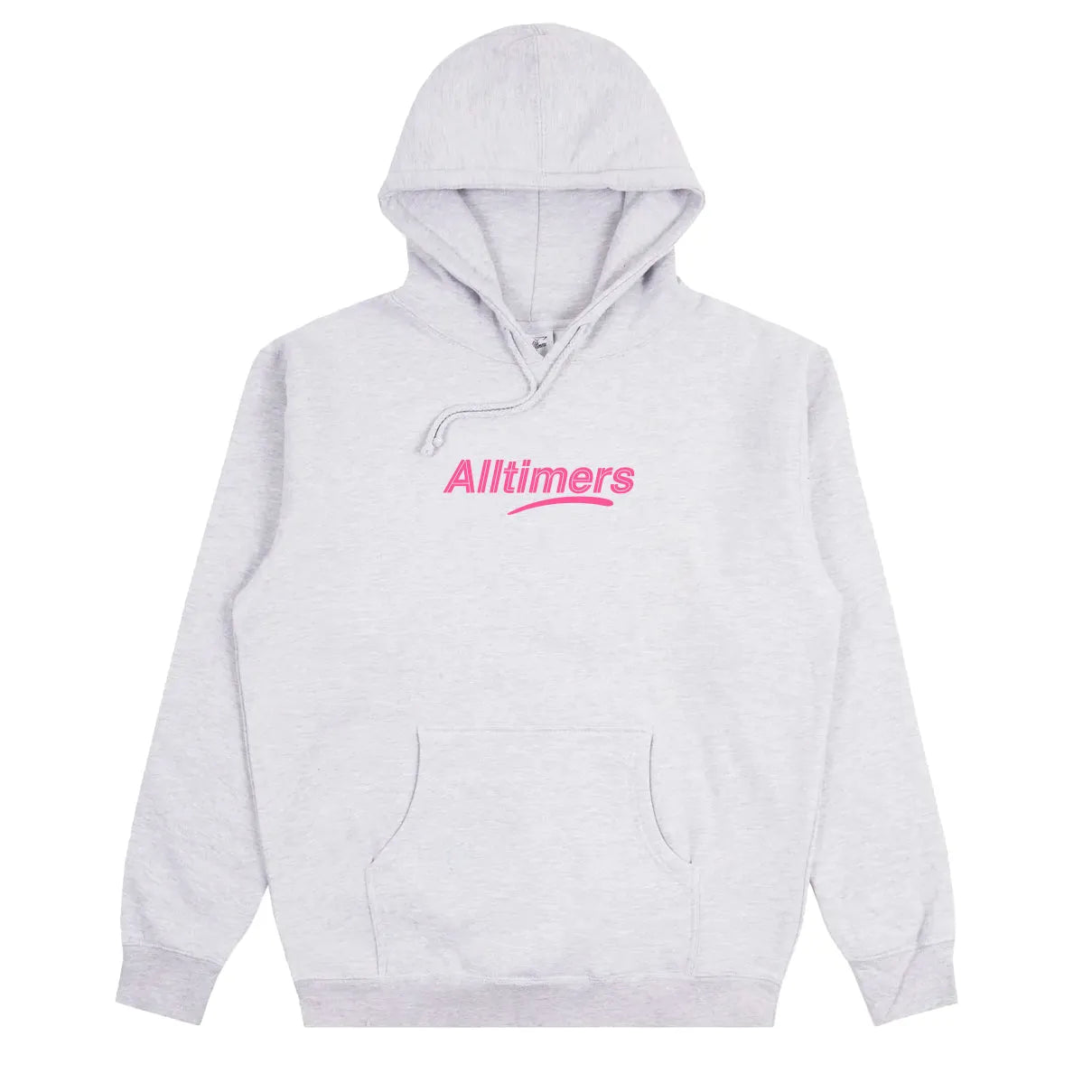 Alltimers - Medium Estate Embroidered Hoodie - Heather Grey - ARROW & BEAST