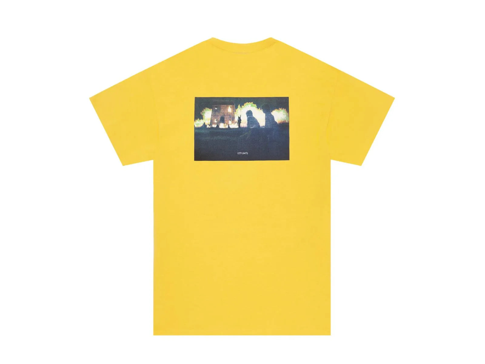 Hockey - City Limits Tee Yellow - ARROW & BEAST