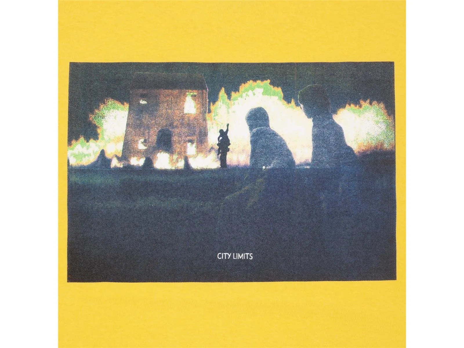 Hockey - City Limits Tee Yellow - ARROW & BEAST