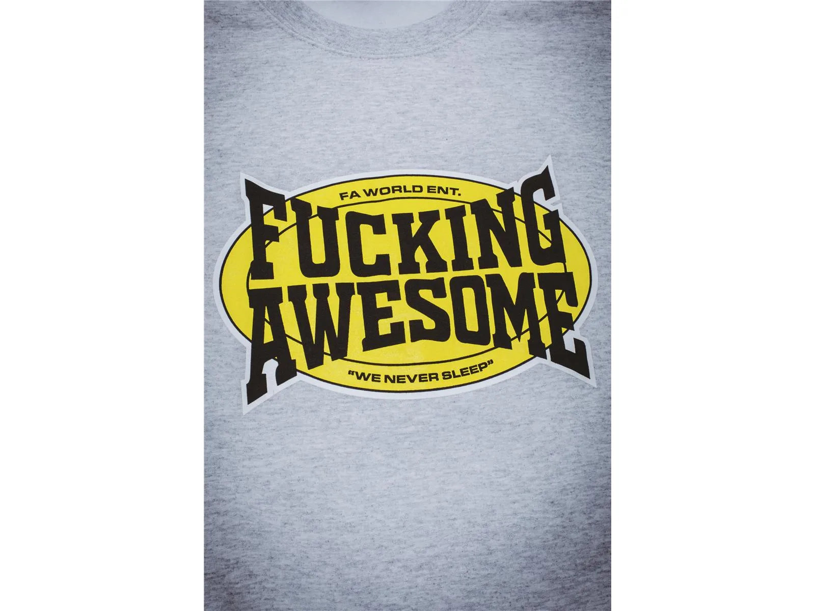 Fucking Awesome - KO Crewneck - Heather Grey - ARROW & BEAST