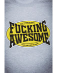 Fucking Awesome - KO Crewneck - Heather Grey - ARROW & BEAST