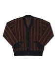 Former Merchandise - CA FUSE CARDIGAN - Chocolate Navy - ARROW & BEAST