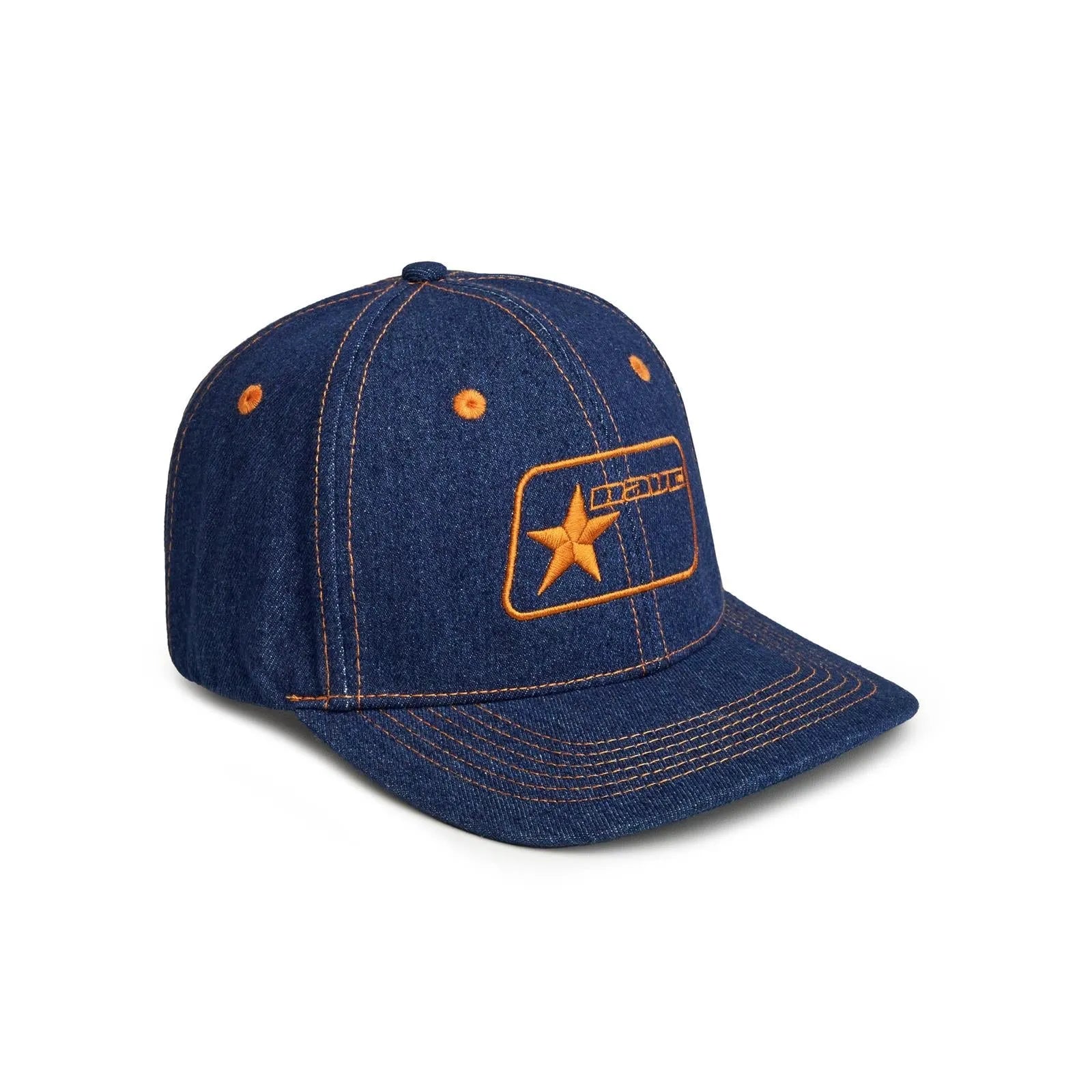 Rave Skateboards - AMA denim cap PACK OF 3 PER COLOR (Add 1 = 3 caps) - Indigo Denim - ARROW & BEAST