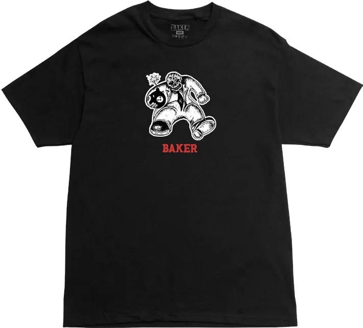 Baker Skateboards Time Bomb Tee - Black - ARROW & BEAST