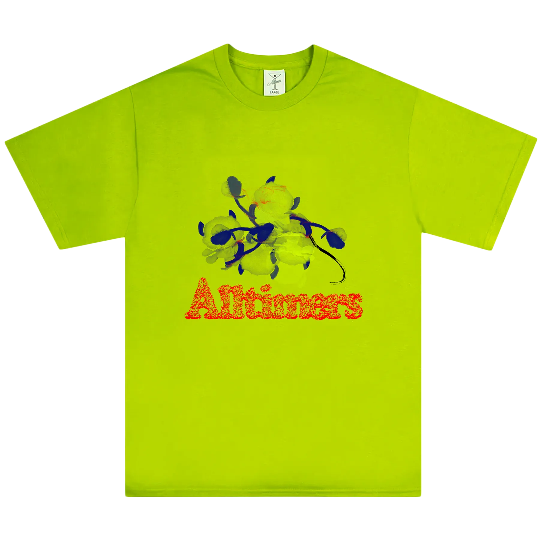 Alltimers Scramble Tee Lime Green - ARROW & BEAST