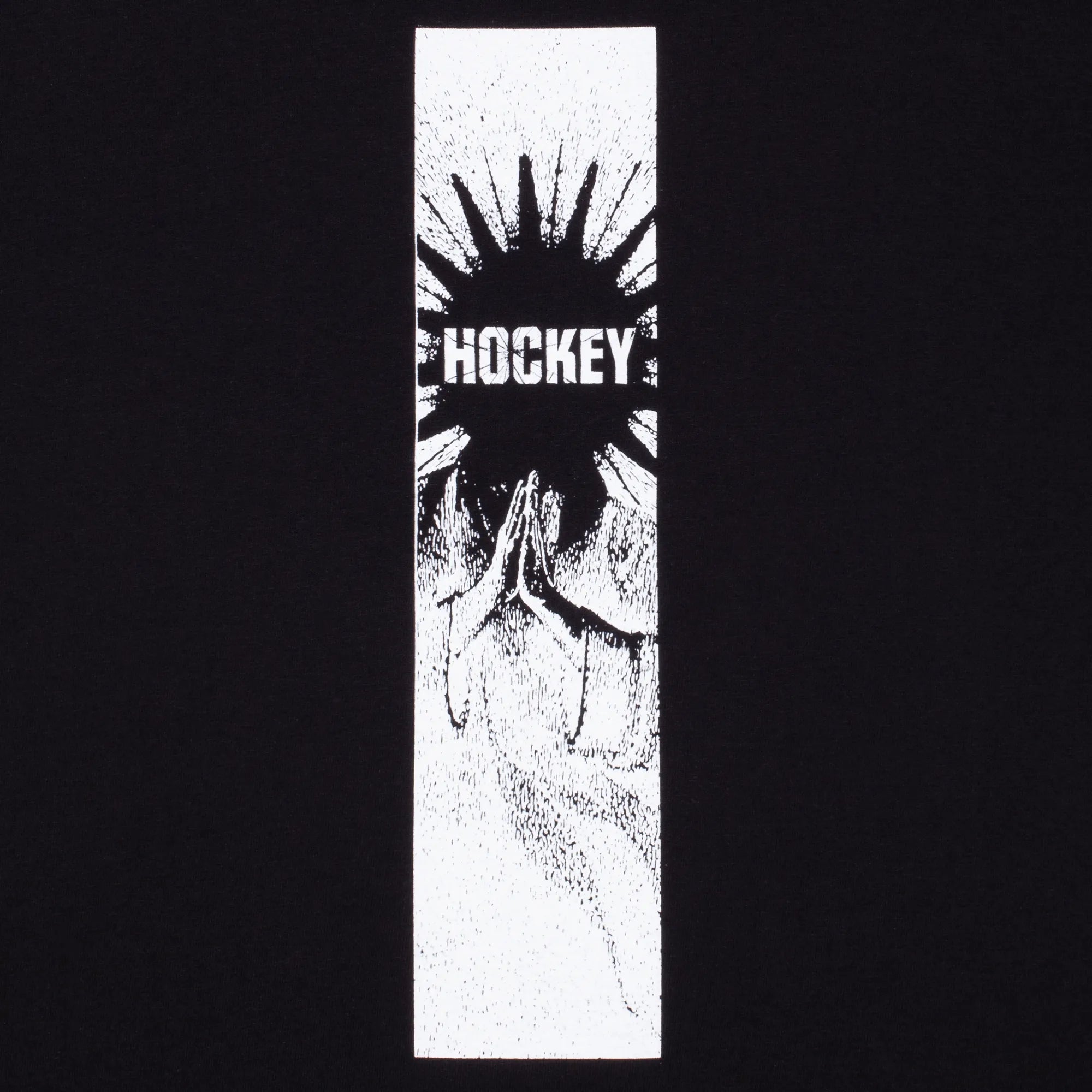 Hockey Skateboards - Prayer Tee - Black - ARROW & BEAST