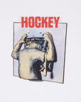 Hockey Skateboards - Screen Time Tee - White - ARROW & BEAST