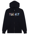 Hockey Skateboards - Dave's Arena Zip Up Hoodie - Black - ARROW & BEAST