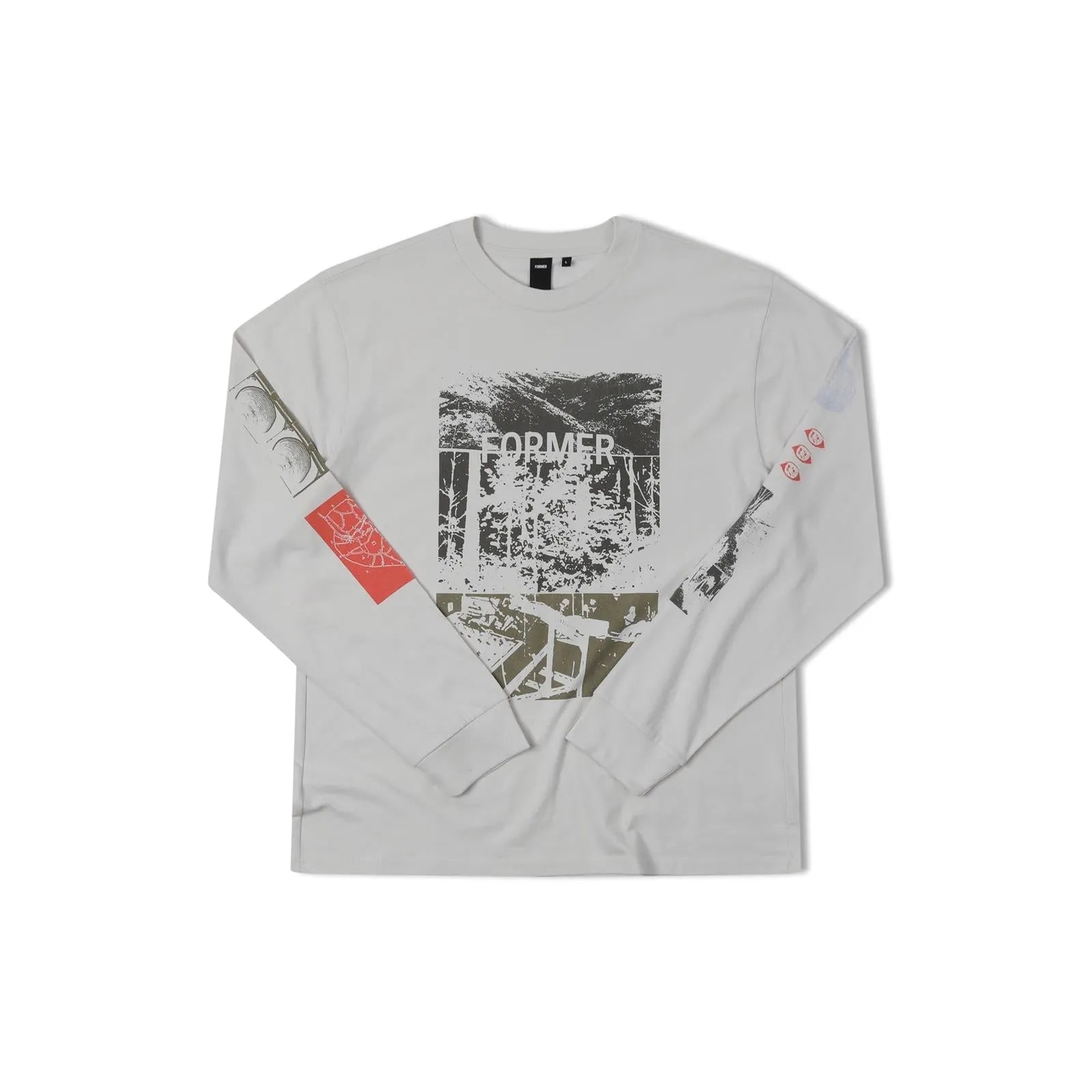 Former Merchandise - REQUIEM LS T-SHIRT - Bone - ARROW & BEAST