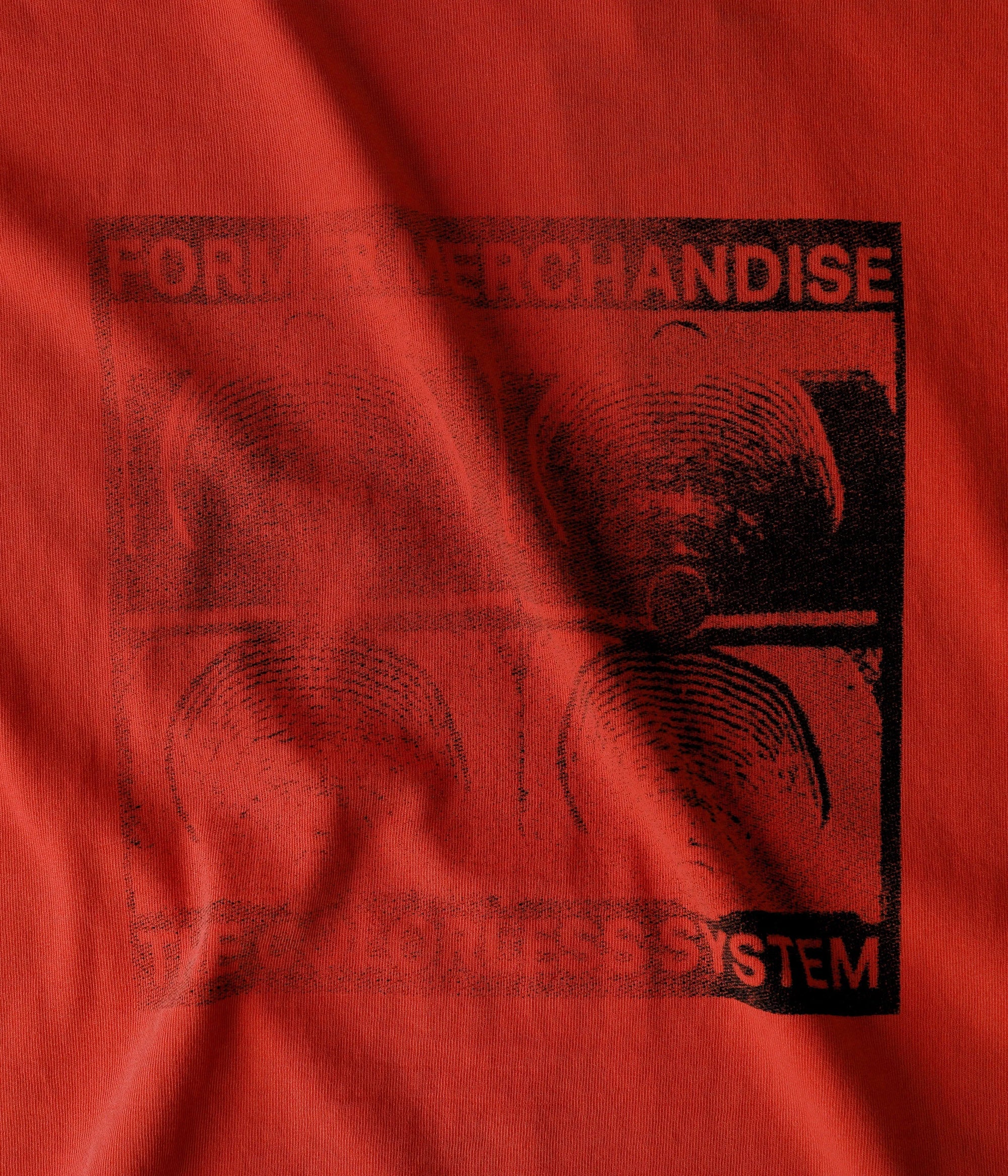 Former Merchandise - CRUX SCAN T-SHIRT - Orange - ARROW & BEAST