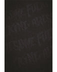 Fucking Awesome - Baggy Pleated Denim Laser Stamp Shorts - Black - ARROW & BEAST