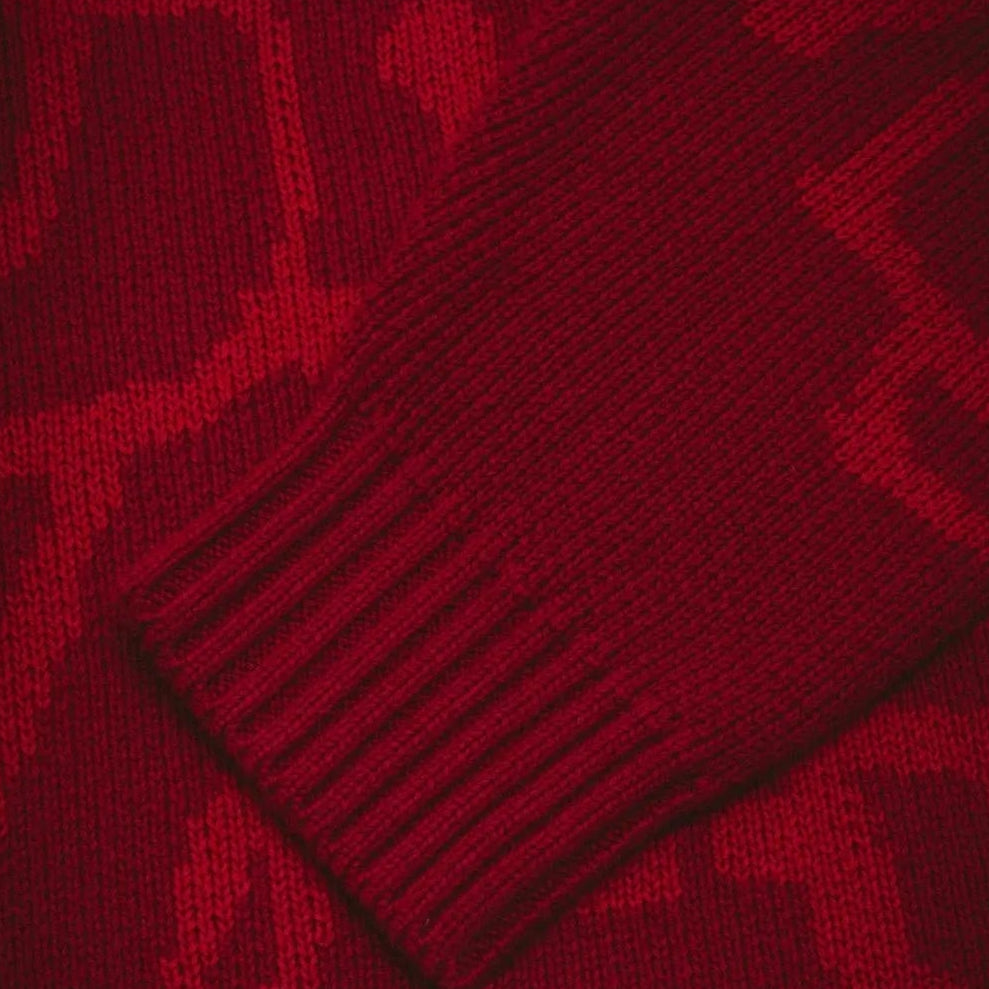 Fucking Awesome - PBS Sweater - Red - ARROW & BEAST