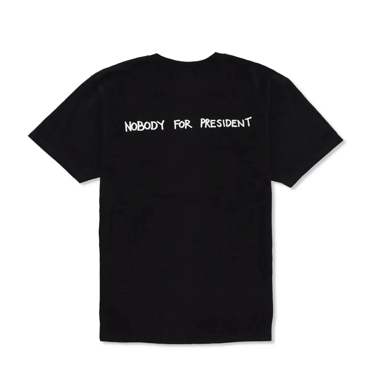 【FUCKING AWESOME】NOBODY FOR PRESIDENT TEE BLACK 2024_FA_Summer_GraphicDetail_T