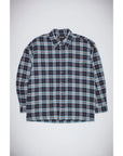 Fucking Awesome - Lightweight Flannel - Blue Plaid - ARROW & BEAST