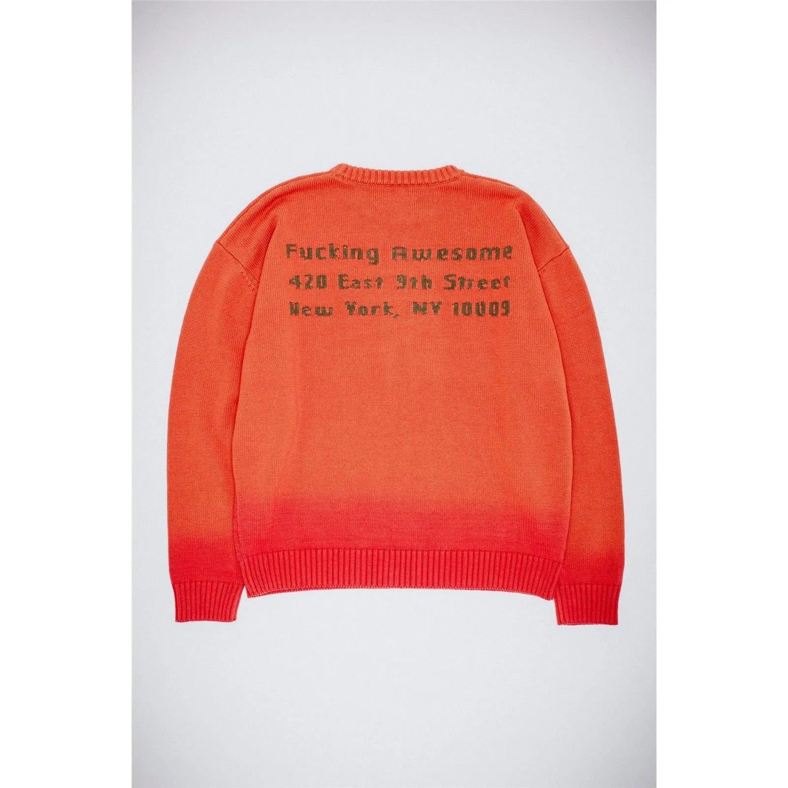 Fucking Awesome - Liberty Sweater - Rust - ARROW & BEAST