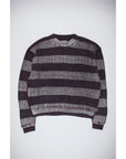 Fucking Awesome - Striped Sweater - Black/Silver/Striped - ARROW & BEAST