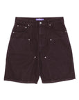 Fucking Awesome - Canvas Double Knee Short - Black - ARROW & BEAST