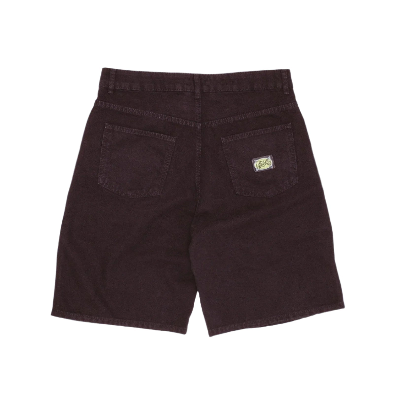 Fucking Awesome - Canvas Double Knee Short - Black - ARROW & BEAST