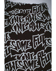 Fucking Awesome - AOP Stamp Sweatshorts - Black/White - ARROW & BEAST