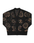Former Merchandise Brainscan Cardigan Black Mushromm - ARROW & BEAST