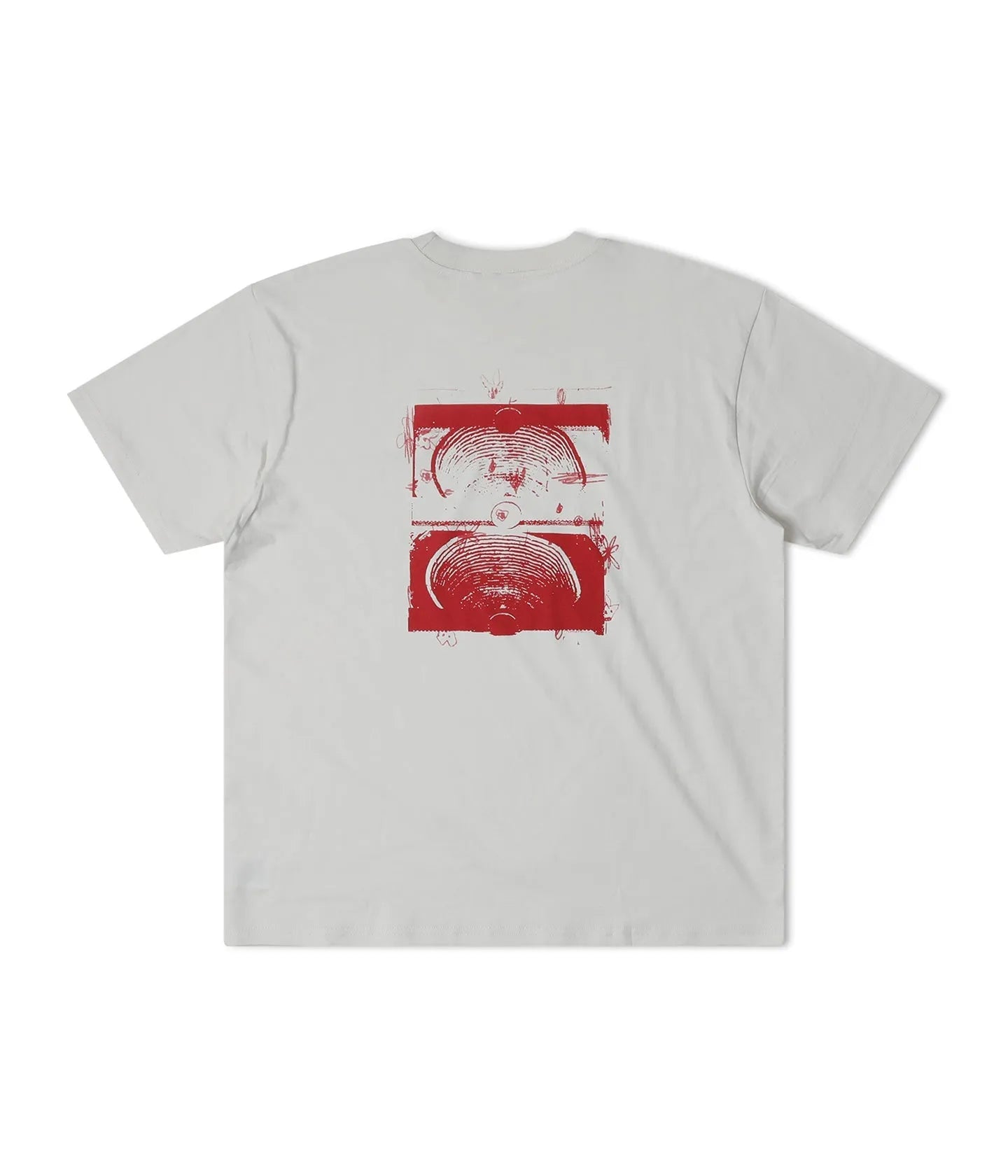 Former Merchandise - CRUX SCRATCH T-SHIRT - BONE - ARROW & BEAST