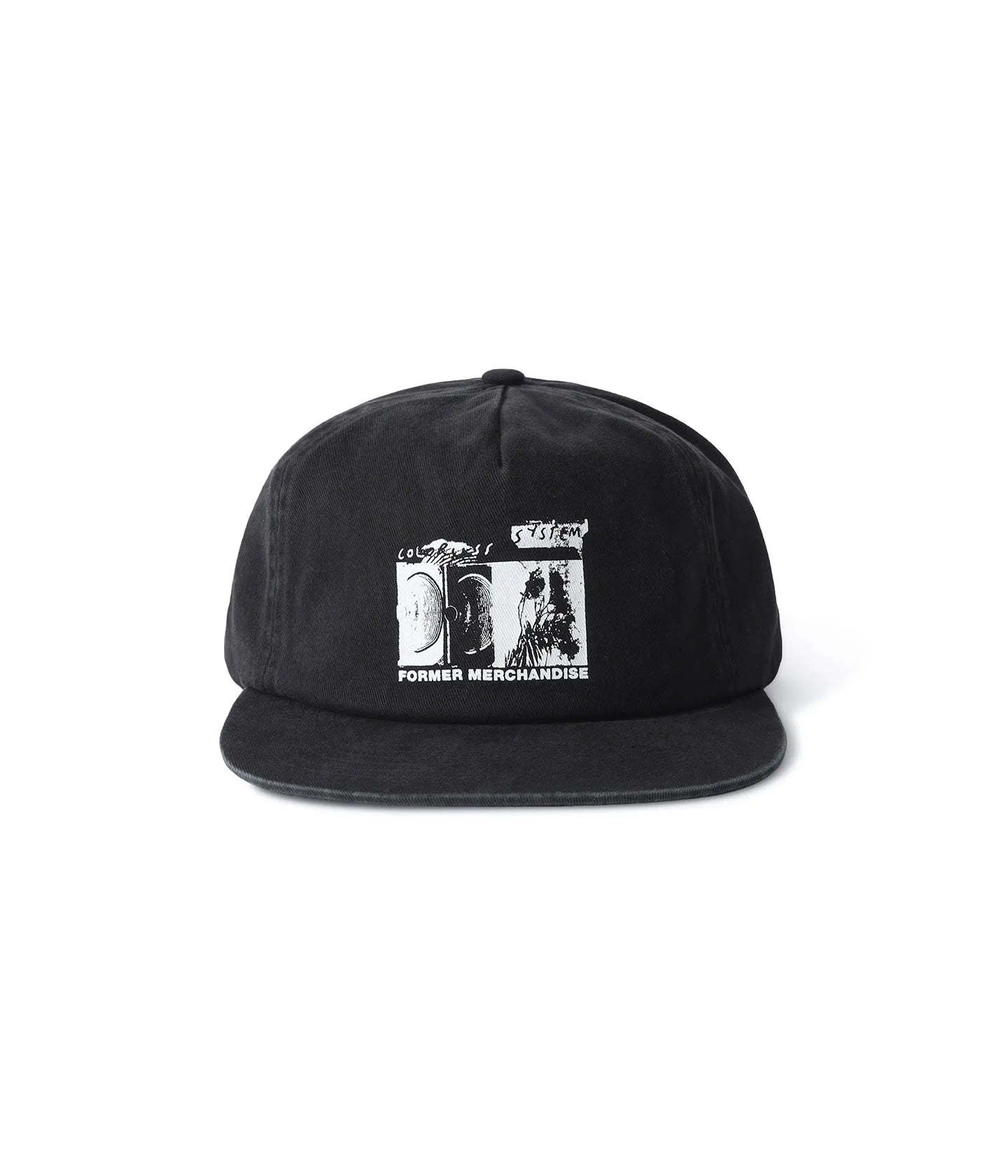 Former Merchandise - FLOURISH CRUX CAP - WASHED BLACK - ARROW & BEAST