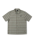 Former Merchandise - MANNERS CHECK SS SHIRT - GREEN BROWN - ARROW & BEAST