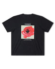 Former Merchandise ROSETTE OS T-SHIRT BLACK - ARROW & BEAST
