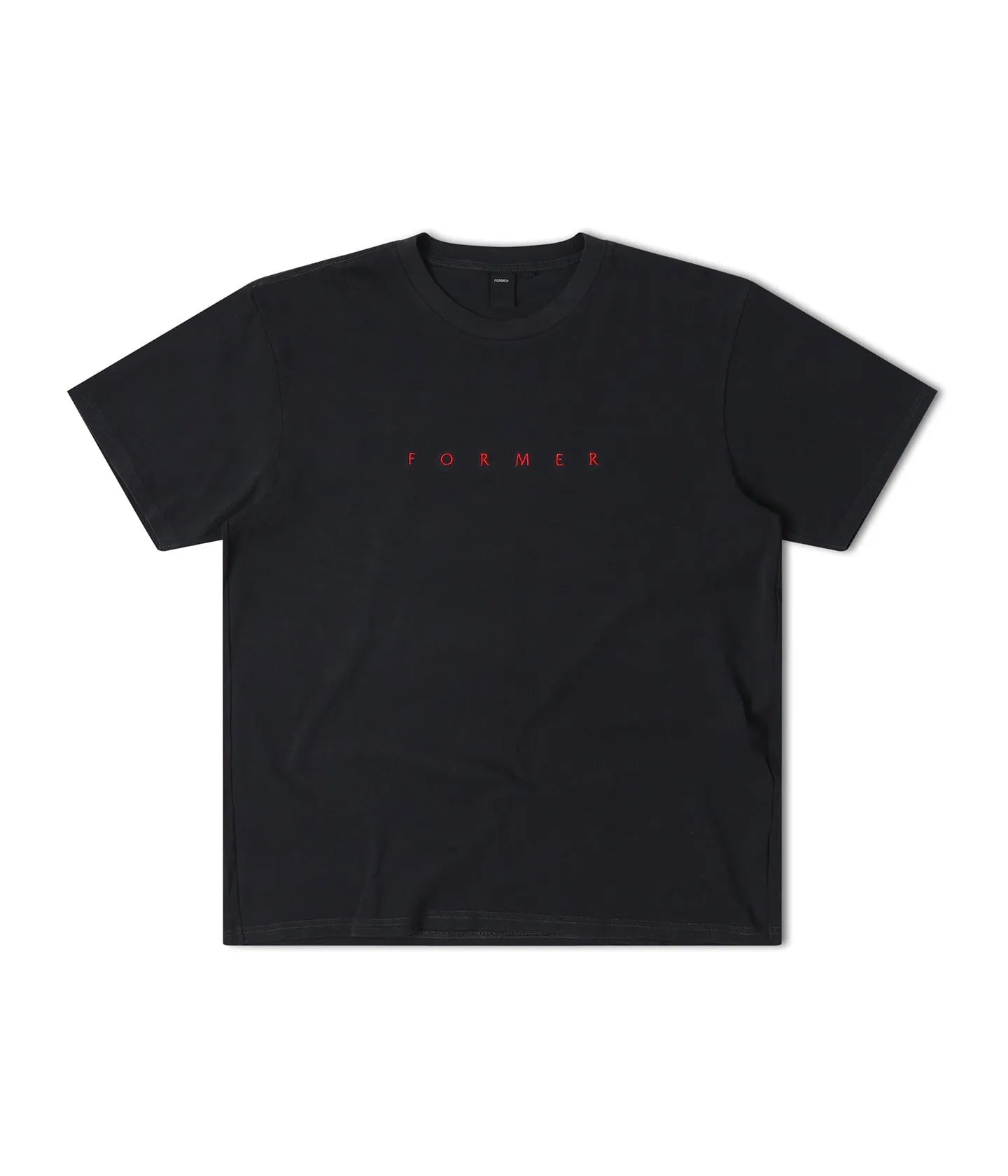 Former Merchandise Susupend OS Tee Washed Black - ARROW & BEAST