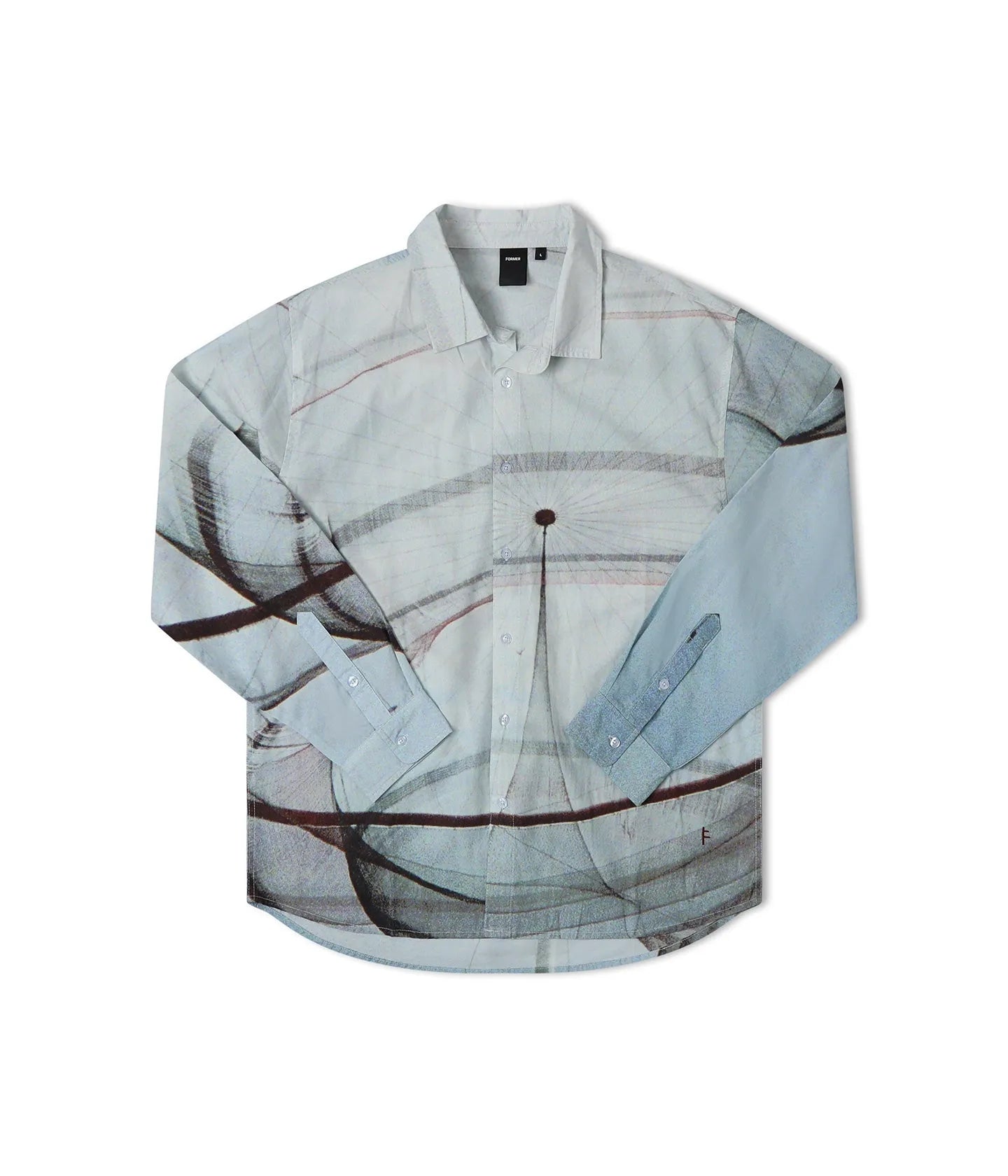 Former Merchandise Vivian Coil Shirt Sky - ARROW & BEAST