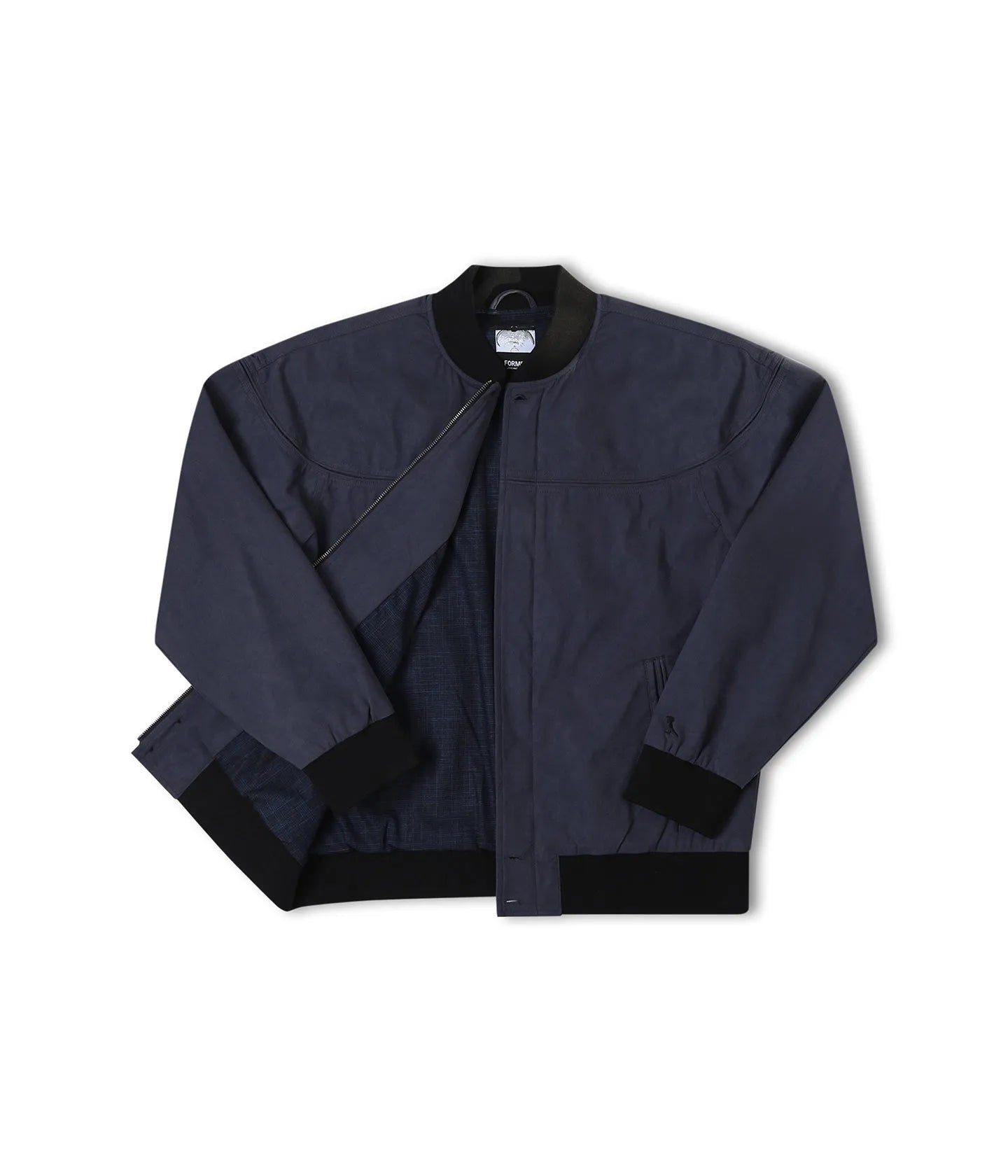 Former Merchandise - VT SUEDE VOMBER JACKET - NAVY - ARROW & BEAST