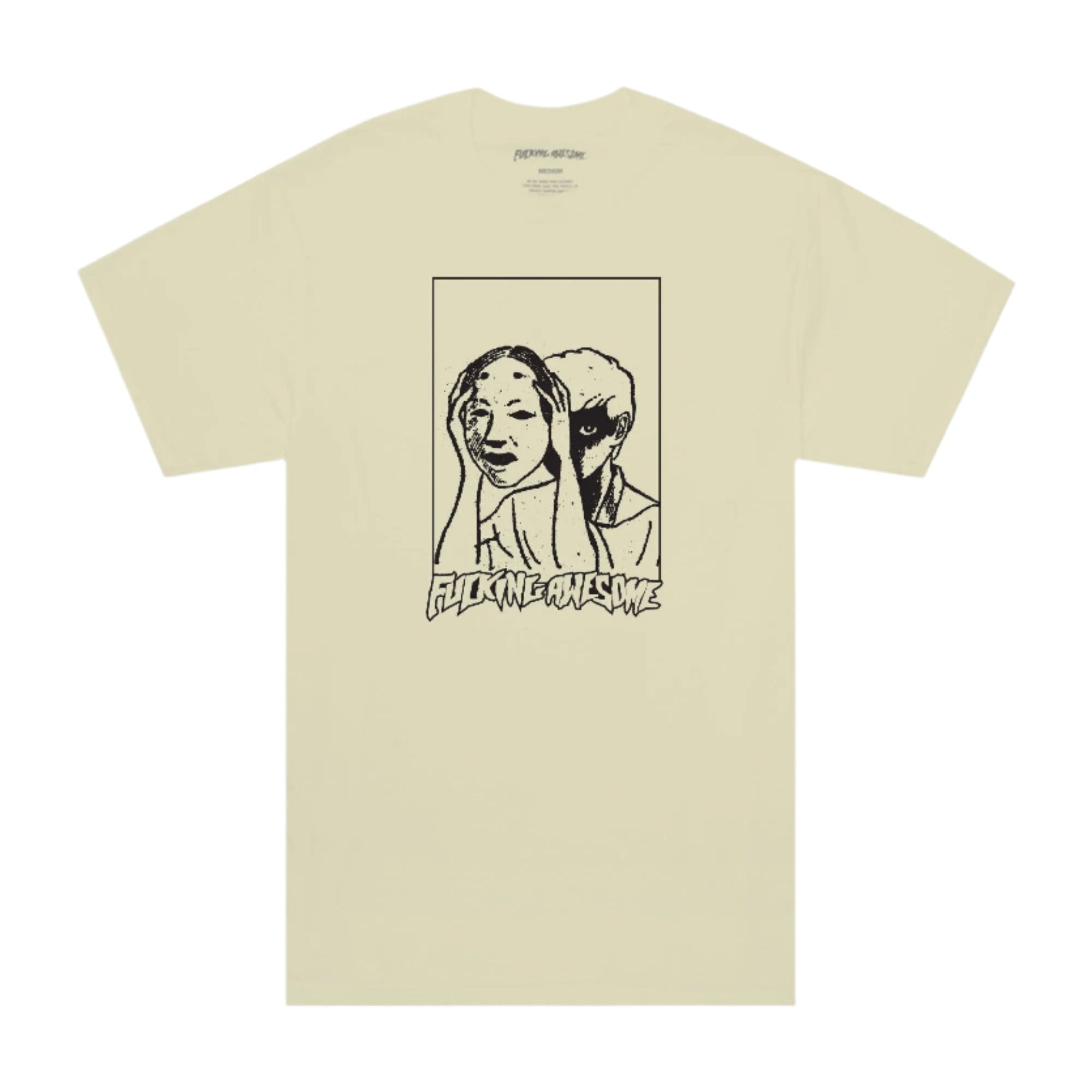 Fucking Awesome - The Veiled Dragon T-Shirt - Off-White - ARROW & BEAST