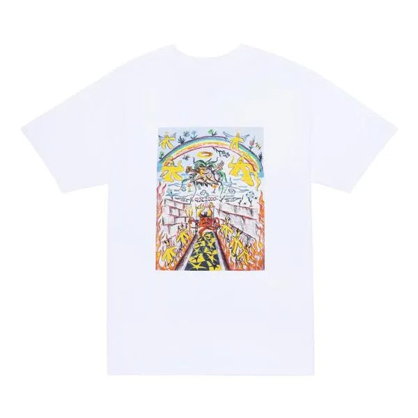 GX1000 Heaven Or Hell Tee White - ARROW & BEAST