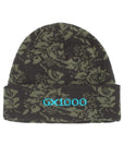 GX1000 Floral Beanie Green - ARROW & BEAST