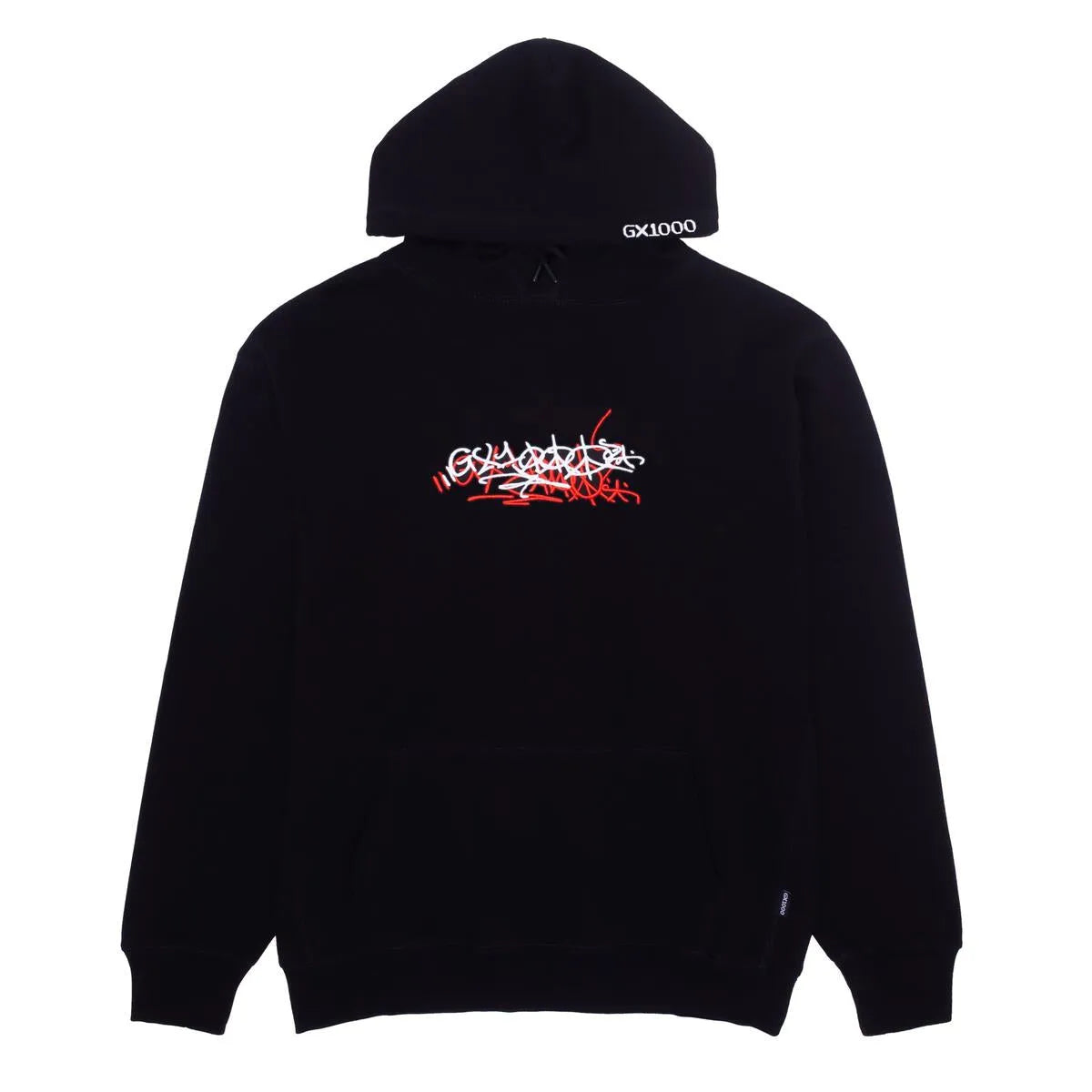 GX1000 Tag Hoodie Black - ARROW & BEAST